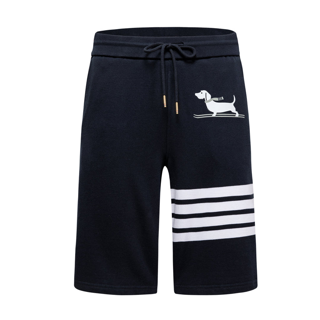 Thom Browne Style Puppy Shorts