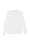 Eleventy ribbed-trim sweater