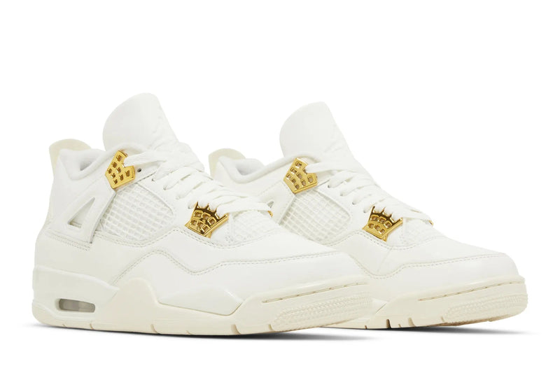 Wmns Jordan 4 Retro 'Metallic Gold'