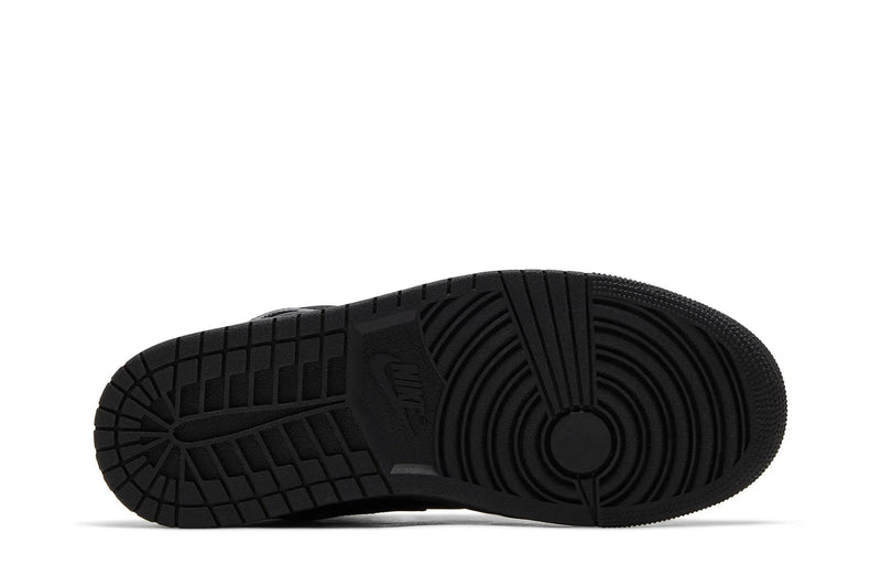 Jordan 1 Mid 'Triple Black' 2022