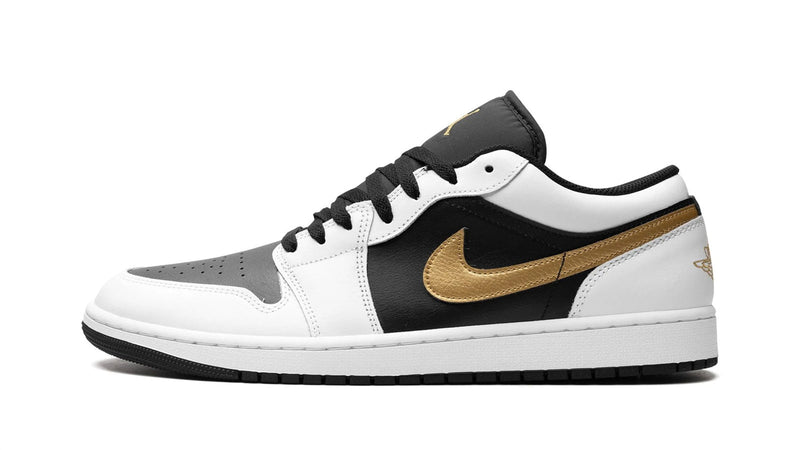 Nike Air Jordan 1 Low Gold Swoosh