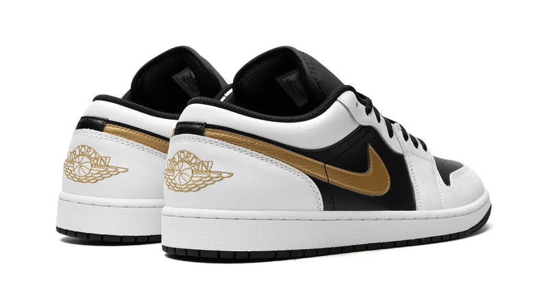 Nike Air Jordan 1 Low Gold Swoosh